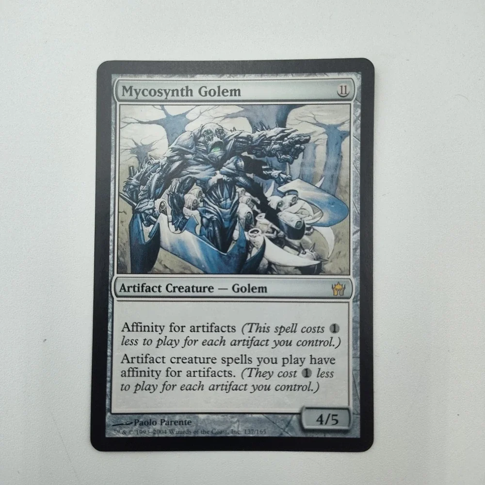MTG Mycosynth Golem #137 Fifth Dawn 2004 MAGIC THE GATHERING📸SEE📸